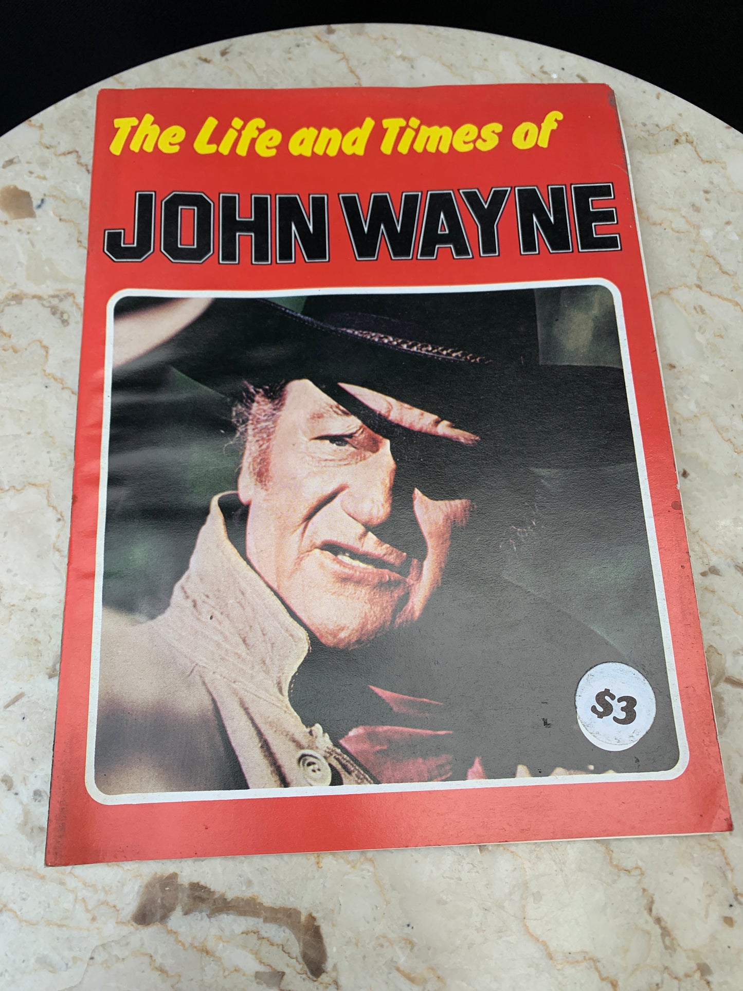 John Wayne Tribute Magazines Vintage set of 2