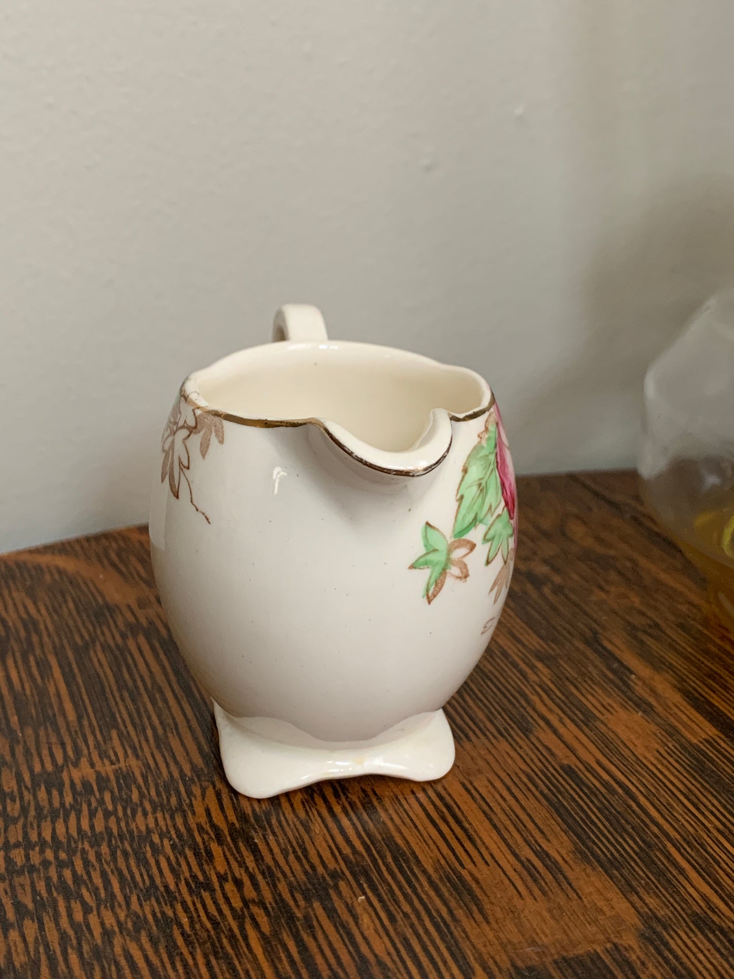 Royal Staffordshire Hand Painted Creamer Small China Cream Pitcher