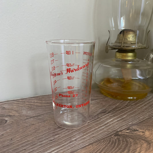 Vintage Advertising Give Away Promotion Gift Walkerton, Ontario Briscoe's Hardware