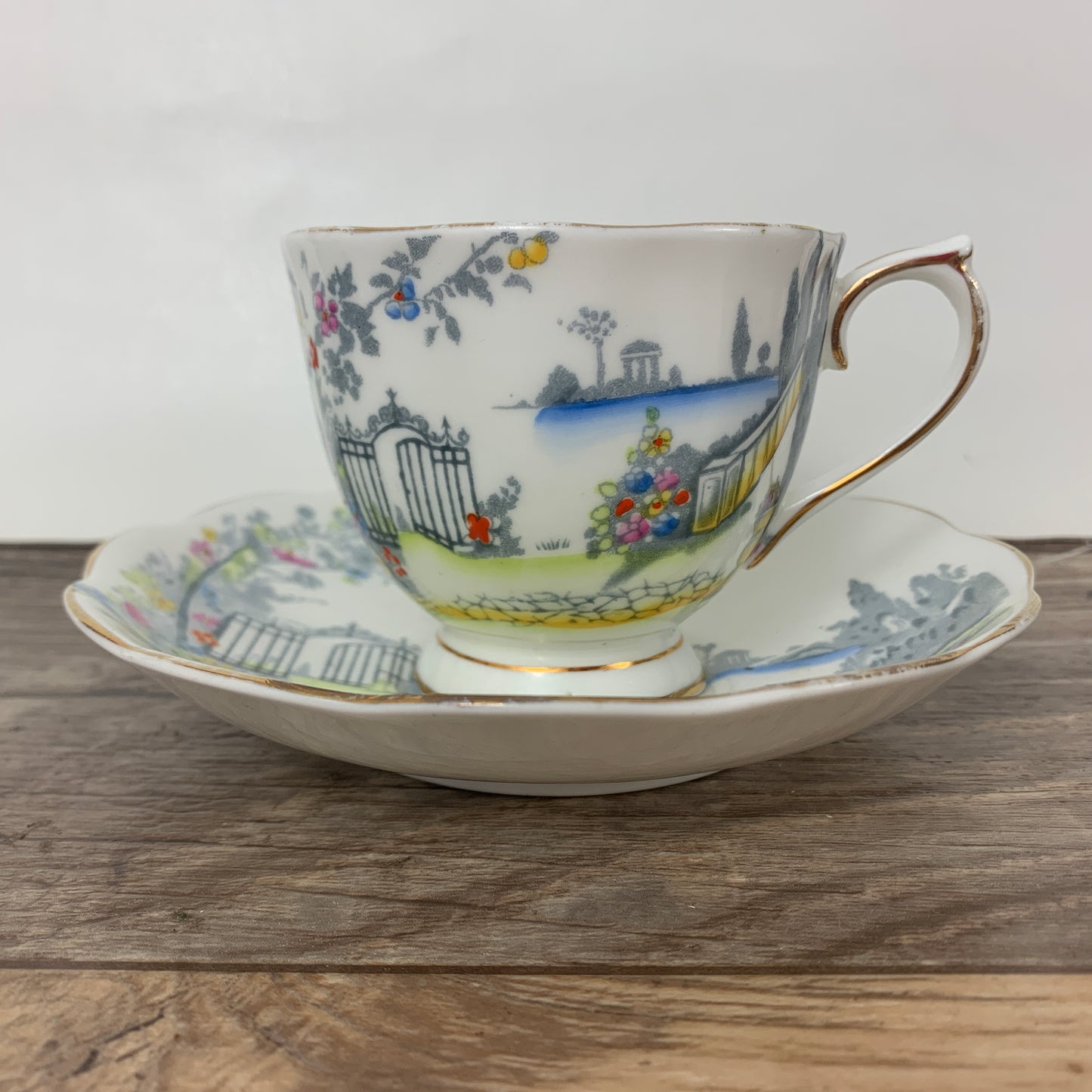 Royal Albert Rosedale Vintage Hand Painted Tea Cup
