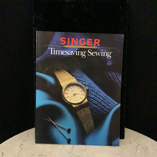 Singer Timesaving Sewing Vintage How to Sewing Book