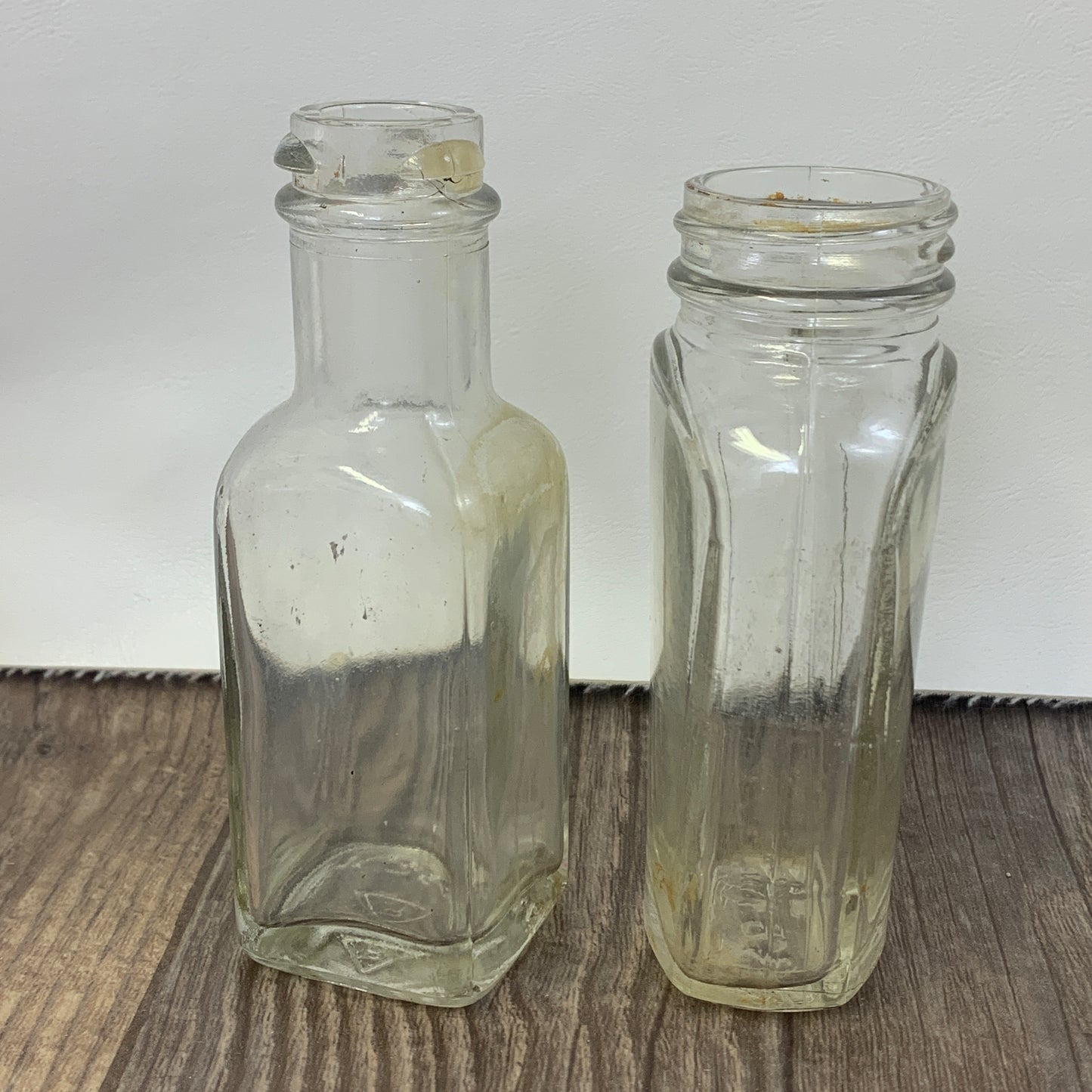 Vintage Bottles Instant Collection Set of 9 Vintage Farmhouse Collectible Bottles Apothecary Bottles