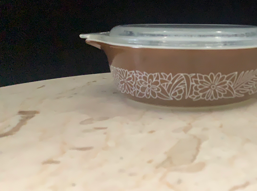Pyrex Woodland Small Casserole Dish, Vintage Pyrex 471, Vintage Oven to Table Serving Dish, Vintage Woodland Pyrex Cookware, Made in the USA