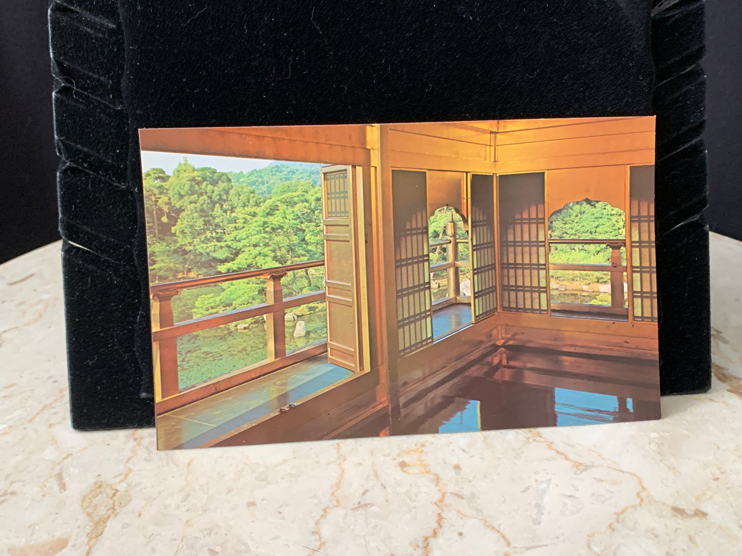 Vintage Post Card Set Golden Pavilion Koyoto Japan