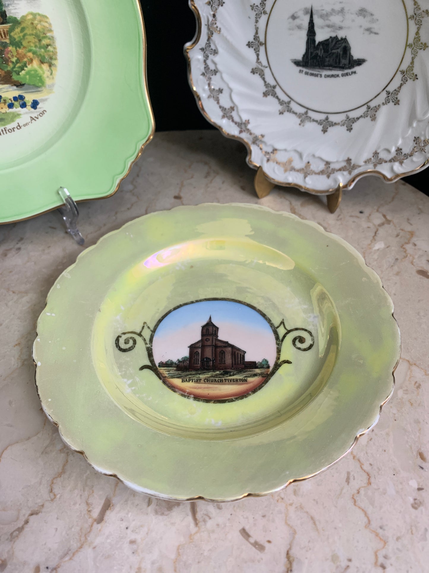 Southern Ontario Churches Instant Collection Collector Plates Grand Millennial Style