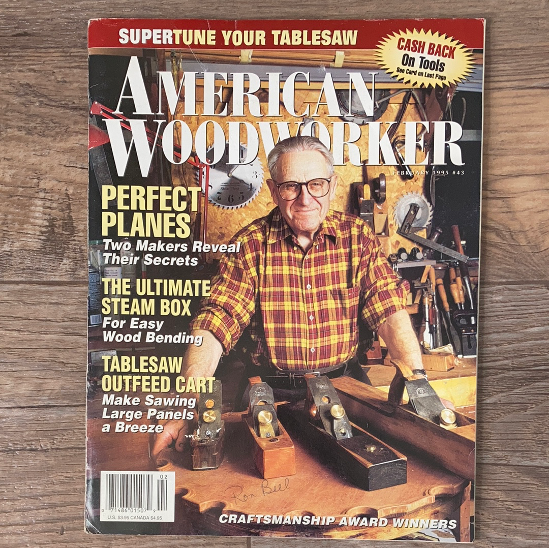 American Woodworker Magazine February 1995 Woodworking How To Vintage Magazine