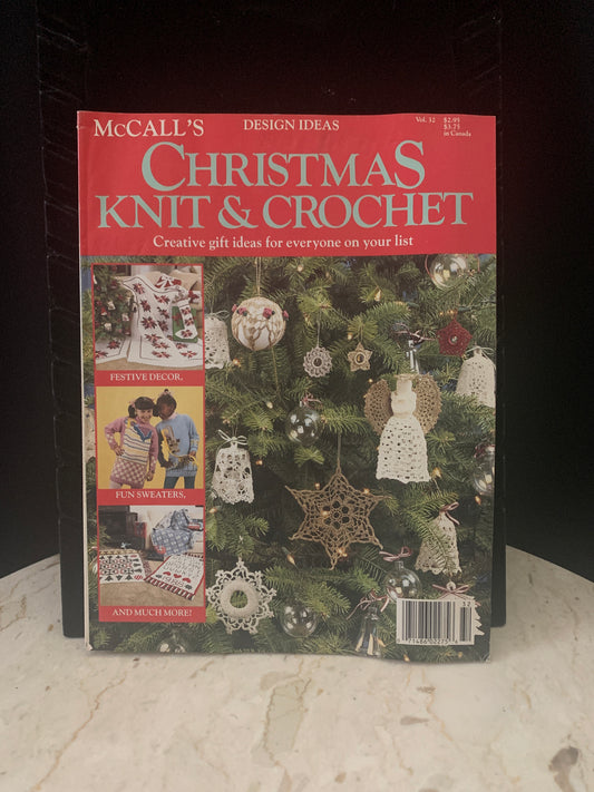 McCall’s Christmas Knit and Crochet Pattern Magazine