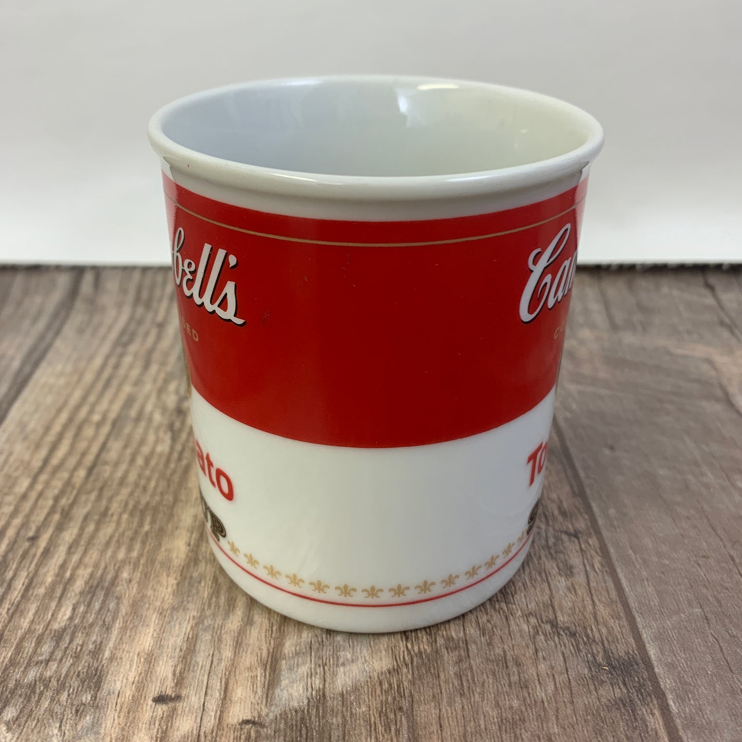 Pair of Campbells Soup Mugs, 125th Anniversary of Campbell’s Soup Commemorative Mug