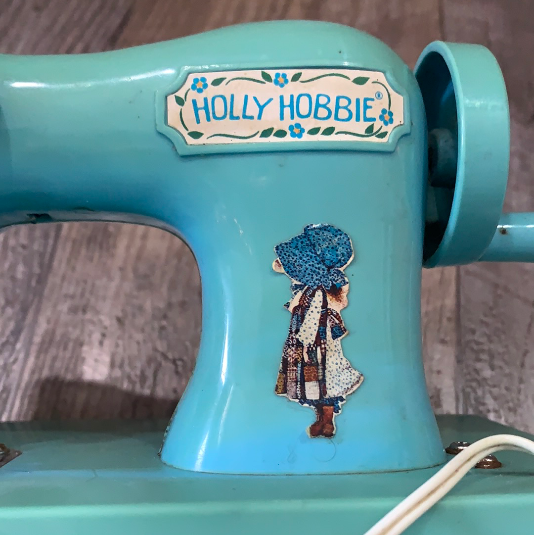 Holly Hobbie Vintage Toy Sewing Machine Collectors Gift Untested