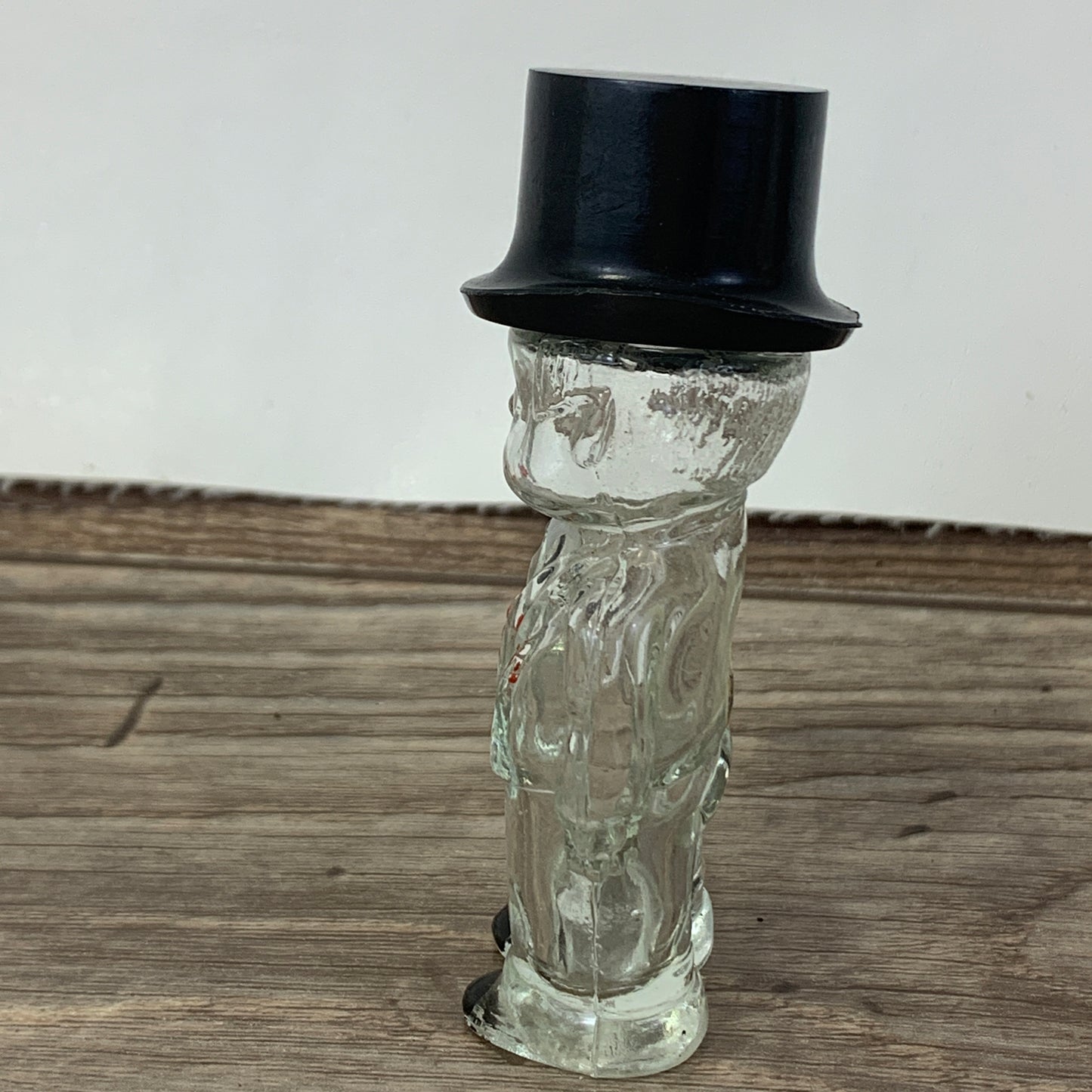 Vintage Perfume Bottle Man Shaped Mini Collectible Bottle