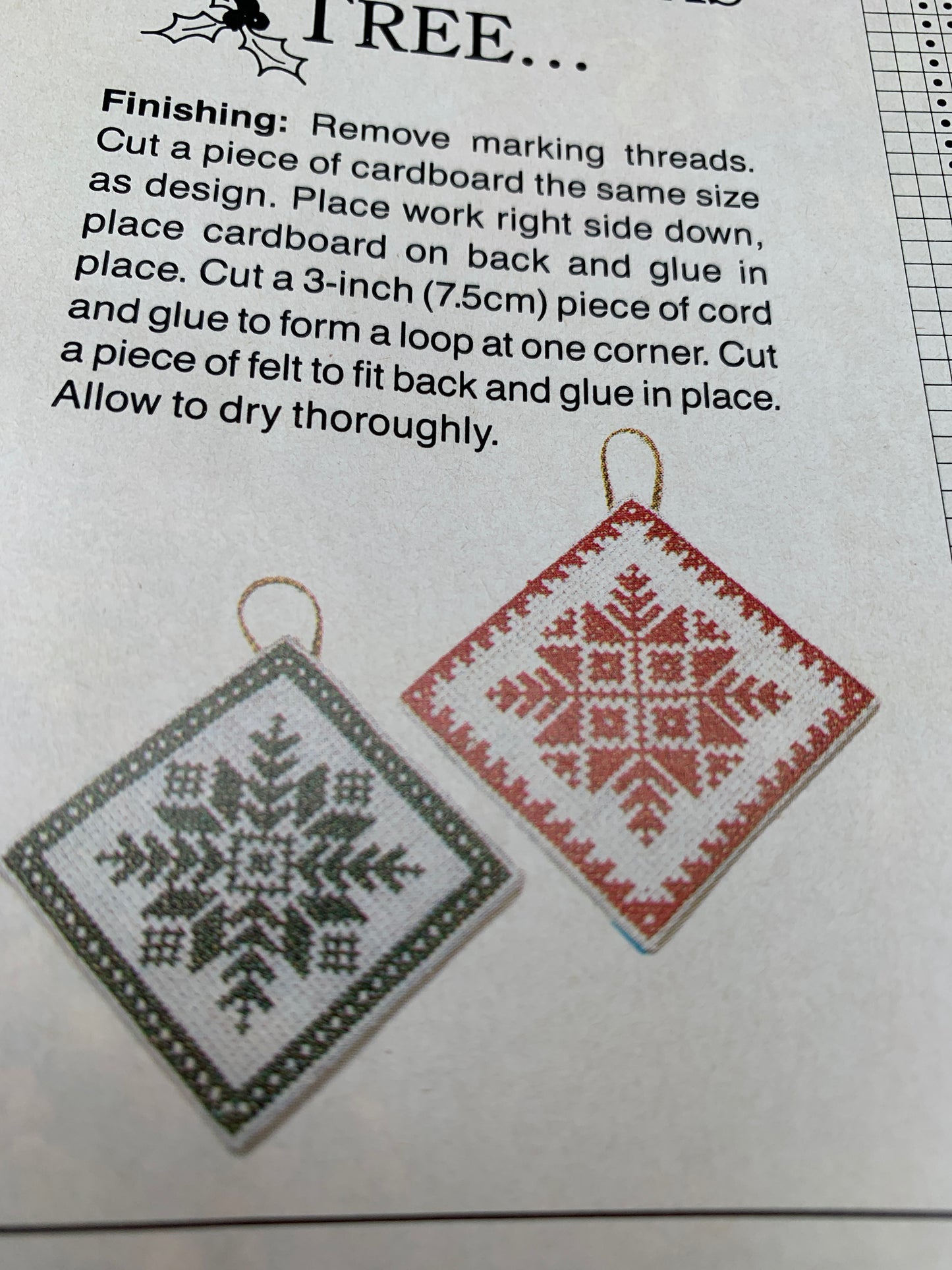 Christmas Craft Pattern Magazine Crafts Plus 1989