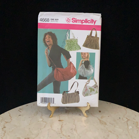Simplicity 4668 Oversized Bag Sewing Pattern