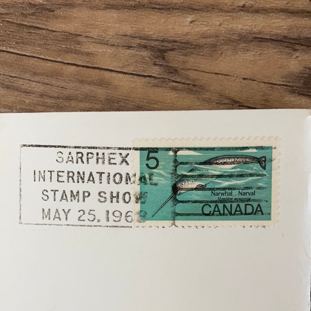 Collection of six Vintage Canada Postage Stamp First Day Cover FDC on Decorative Envelopes