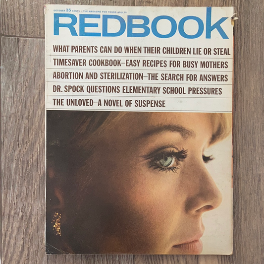 Vintage Redbook Magazine October 1965