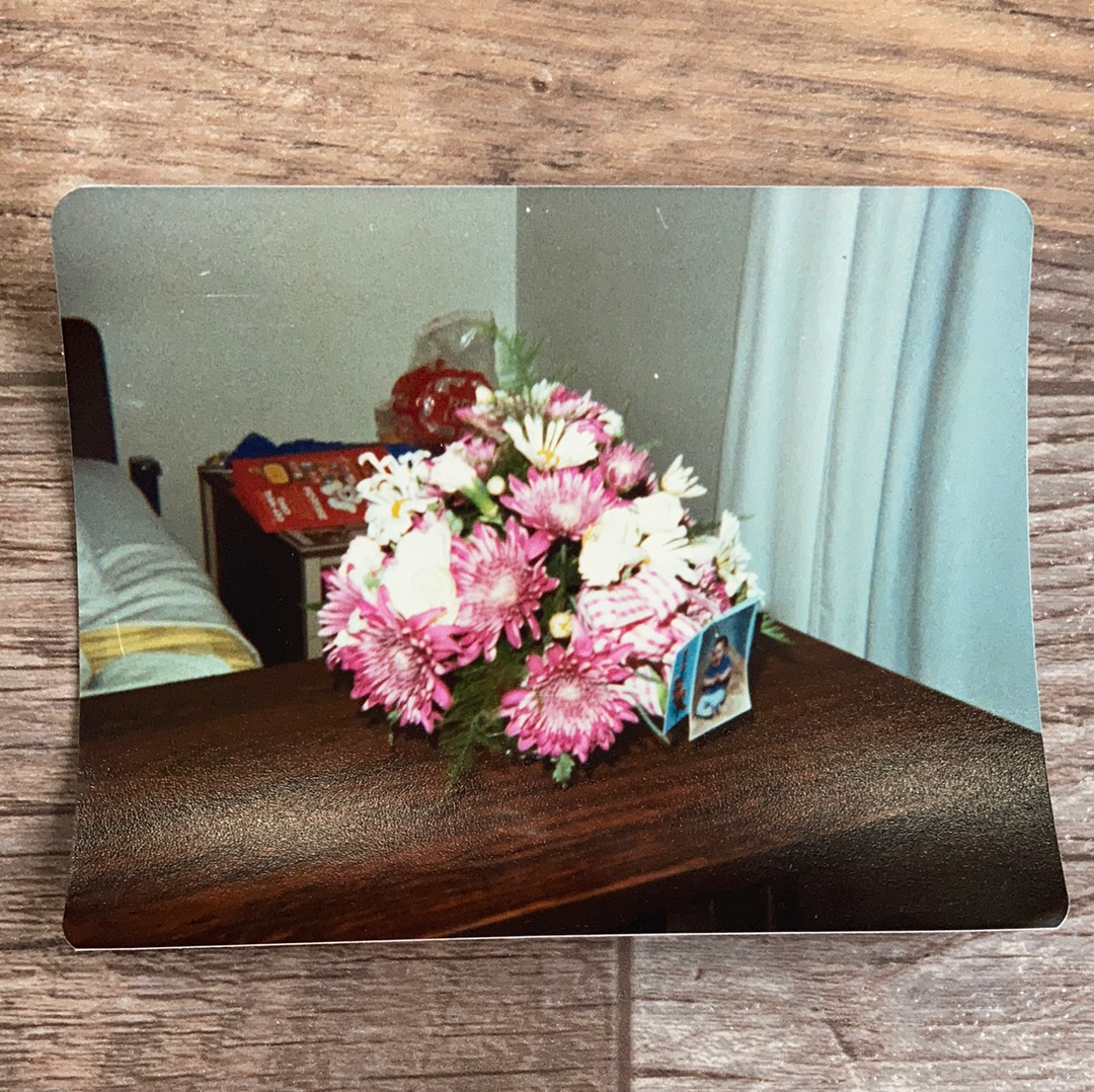 Bouquet of Flowers 2 Vintage Photograph