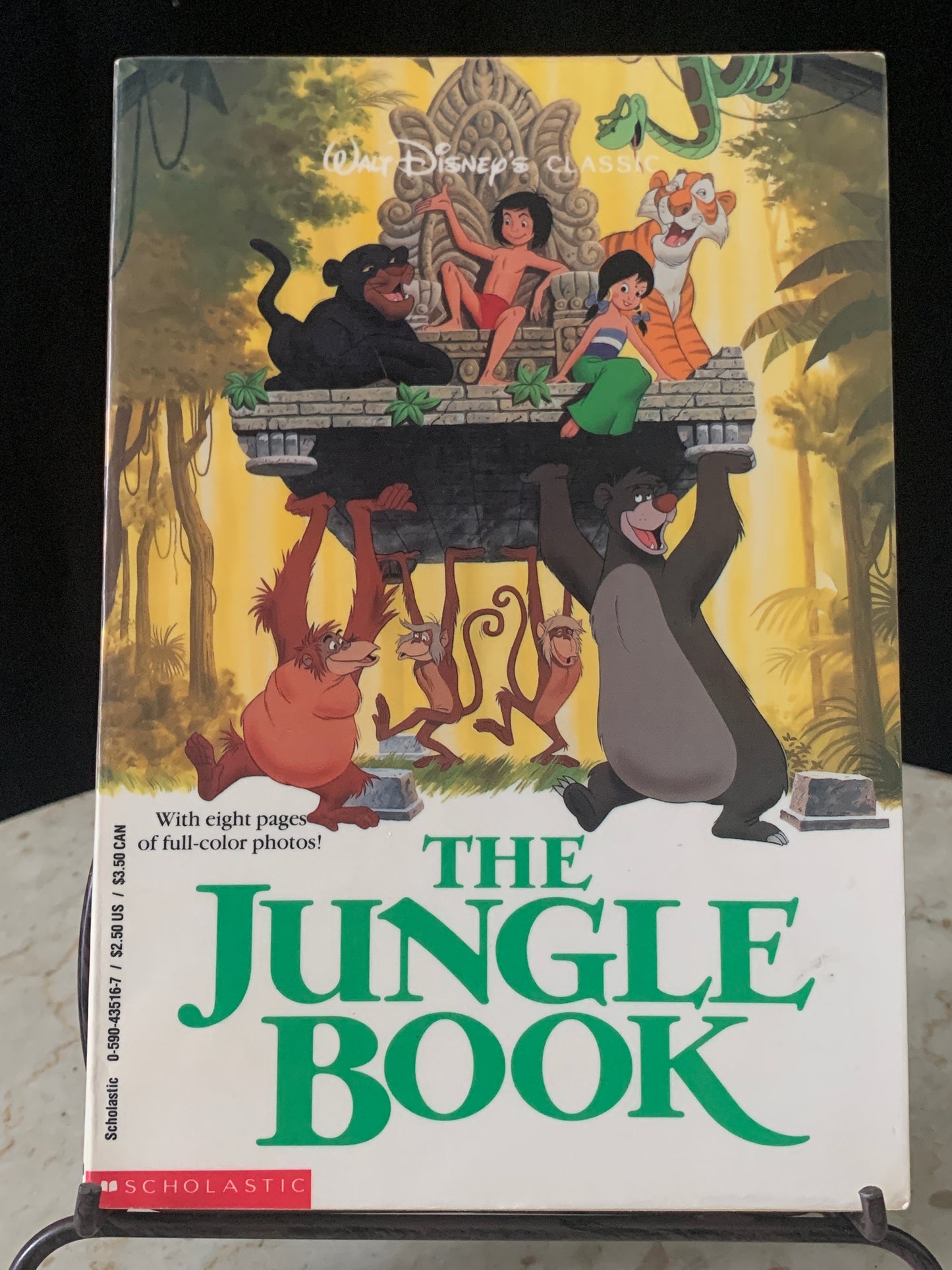 The Jungle Book Vintage Scholastic Paperback Young Reader