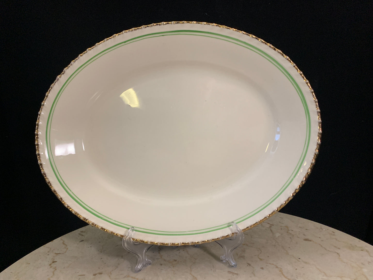 Sovereign Potteries Oval Platter Vintage Serving Platter