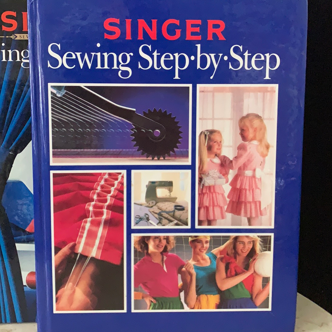 Singer Sewing Step by Step Vintage Sewing How to Book and Sewing for the Home