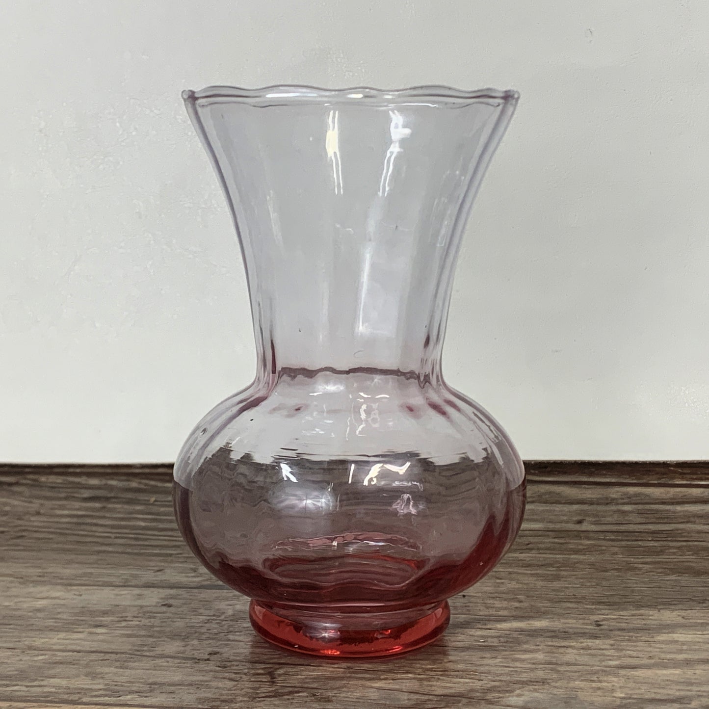 Vintage Blown Glass Pineapple Vase