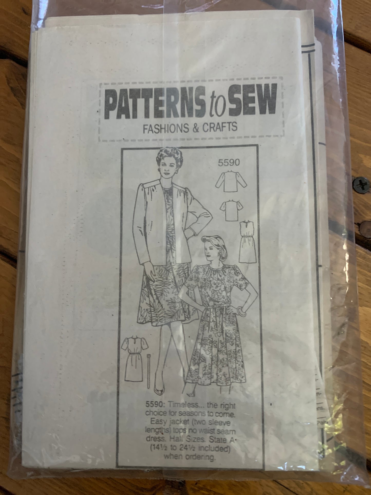 Patterns to Sew Fashion & Crafts