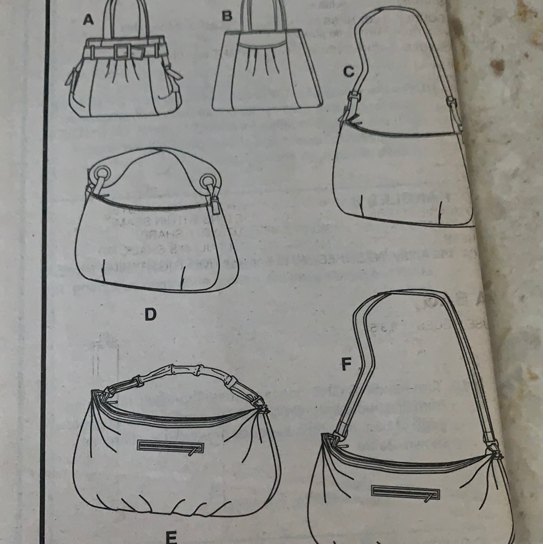 Simplicity 4668 Oversized Bag Sewing Pattern